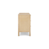 Tyra 62" Ash 6-Drawer Dresser - View 6
