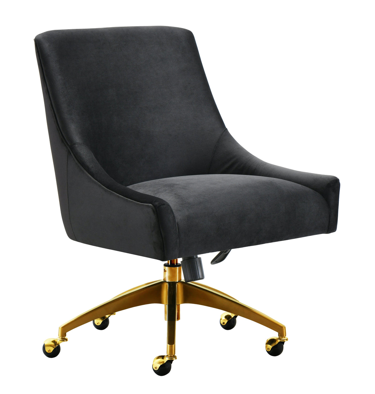 Beatrix Performance Velvet Office Swivel Chair - View 34