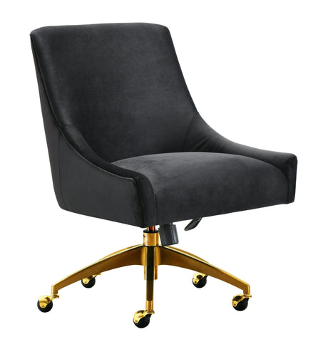 Beatrix Performance Velvet Office Swivel Chair - View 34