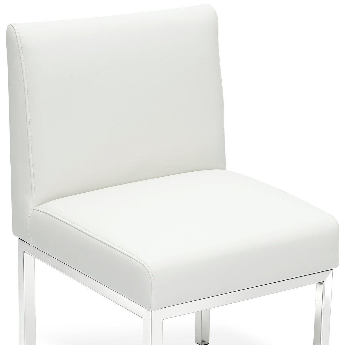 Pensel Dining Chair leg base detail showing non-marking floor protector caps
