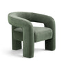 Malone Accent Chair in executive office reading nook configuration