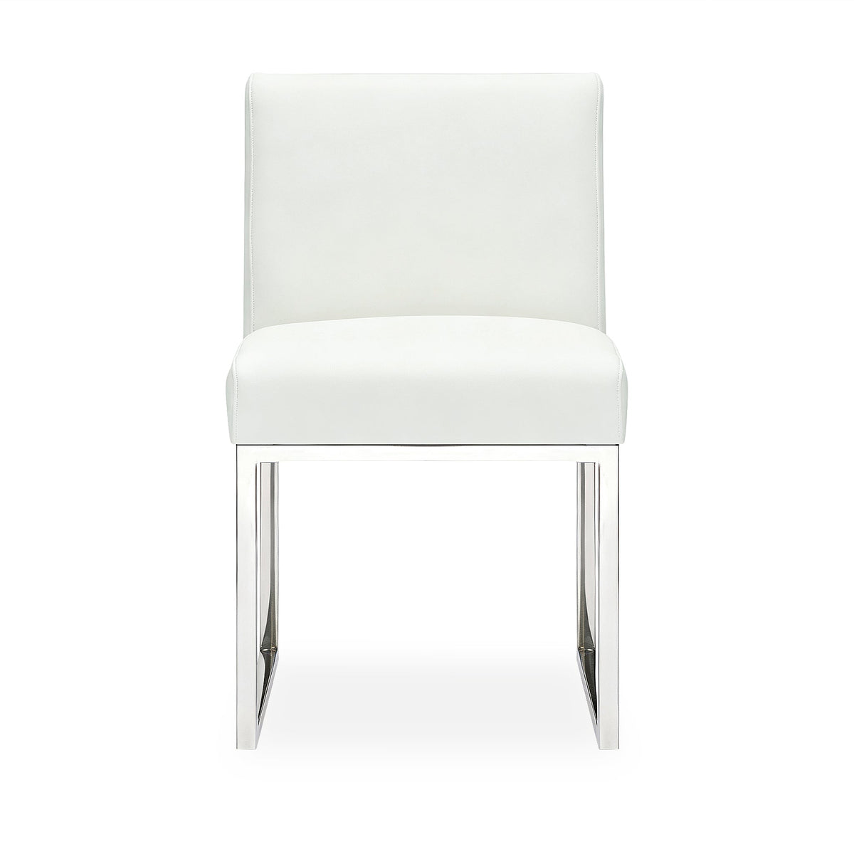 Pensel Dining Chair in Cream textured fabric finish displayed against a neutral interior backdrop