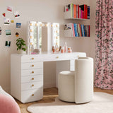 Alyssa Rolling Desk Chair - View 2