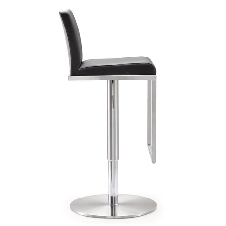Amalfi Performance Vegan Leather Adjustable Stool - View 28
