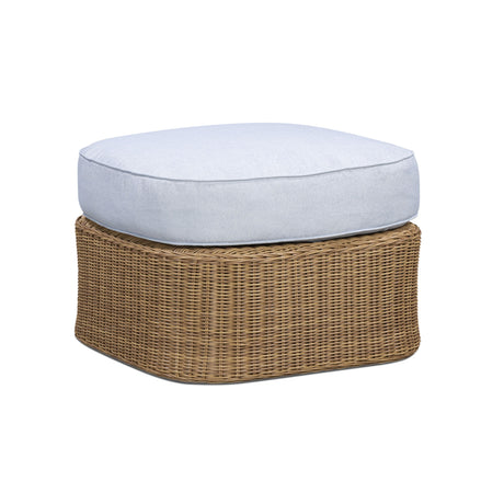 Axel Boucle Outdoor Ottoman - View 7