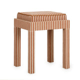 Kora Cotton Jute Contract-Grade Accent Stool - View 1