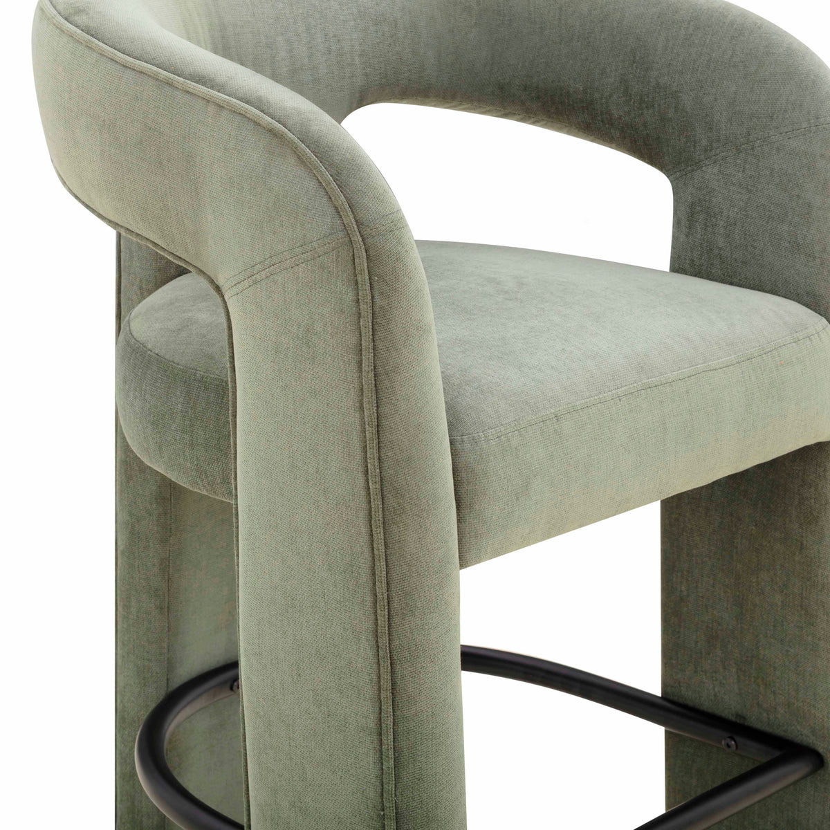 Malone Performance Chenille Stool - View 19