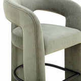 Malone Performance Chenille Stool - View 19