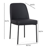 Sydney Performance Vegan Leather Dining Chair - Set of 2 - View 8