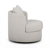 Silvi Performance Boucle Swivel Accent Chair - View 4