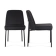 Sydney Performance Velvet Dining Chair - Set of 2 - View 2