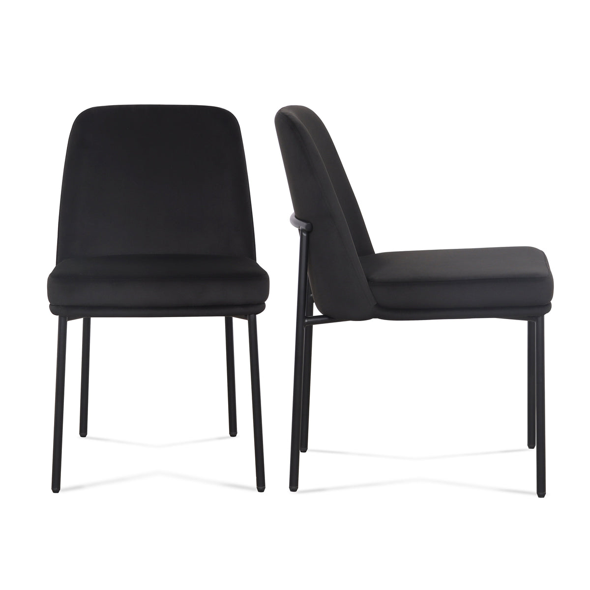 Sydney Performance Velvet Dining Chair - Set of 2 - View 1