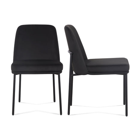 Sydney Performance Velvet Dining Chair - Set of 2 - View 2