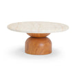 Cynthia 36" Concrete Indoor/Outdoor Coffee Table - View 2