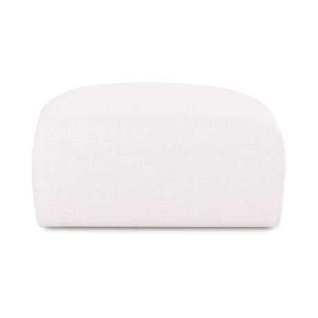 Texture detail of stain resistant performance fabric on the Gorge modular footstool