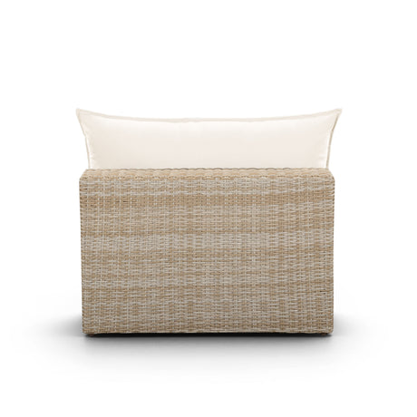Modular configuration concept showing multiple Cali armless chairs placed side-by-side