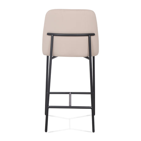 Sydney Performance Velvet Counter Stool Set of 2 - View 15