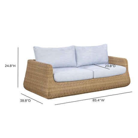 Dana 85" Outdoor Sofa - View 13