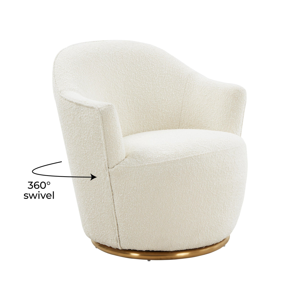 Skyla Swivel Accent Chair - View 12