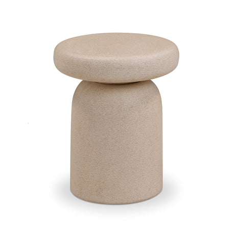 Lydia Concrete Indoor/Outdoor Side Table - View 21