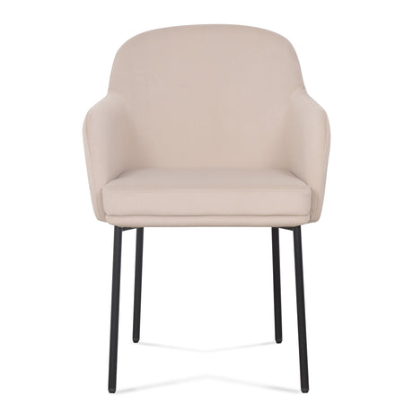 Sydney Performance Velvet Armchair - Set of 2 - View 11