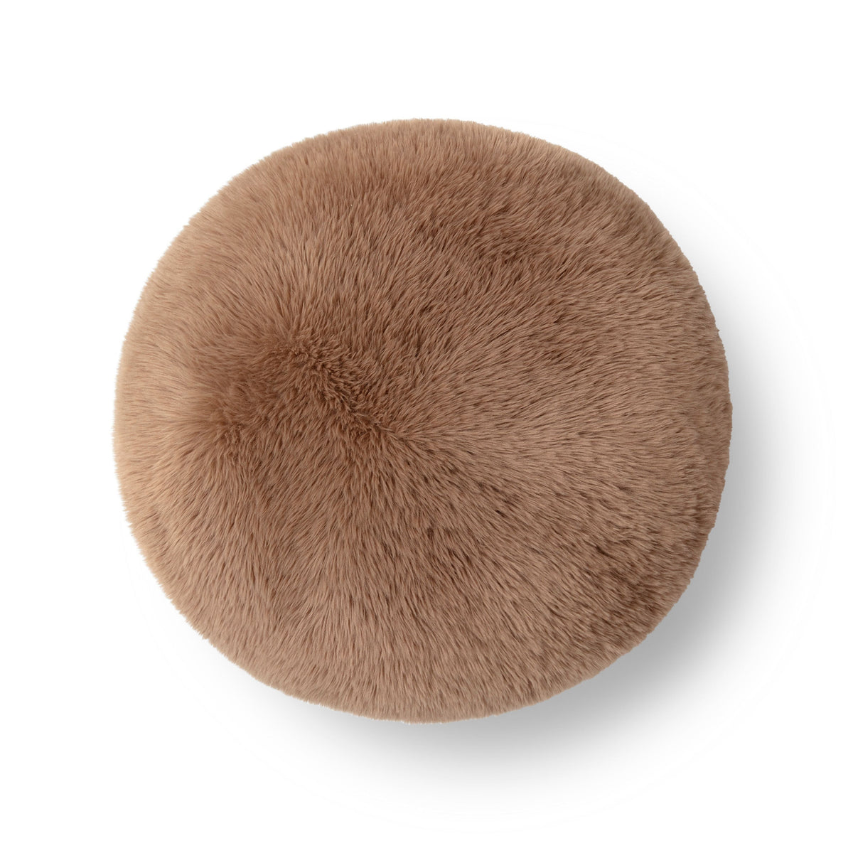 Oopa Swivel Ottoman angled detail of dense high-resilience foam padding