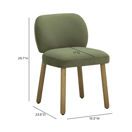 Foxy Performance Fabric Dining Chair - View 14