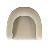 Malone Accent Chair showing tailored textured velvet upholstery