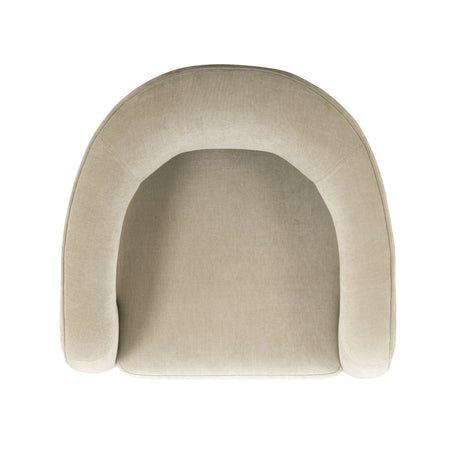 Malone Accent Chair showing tailored textured velvet upholstery