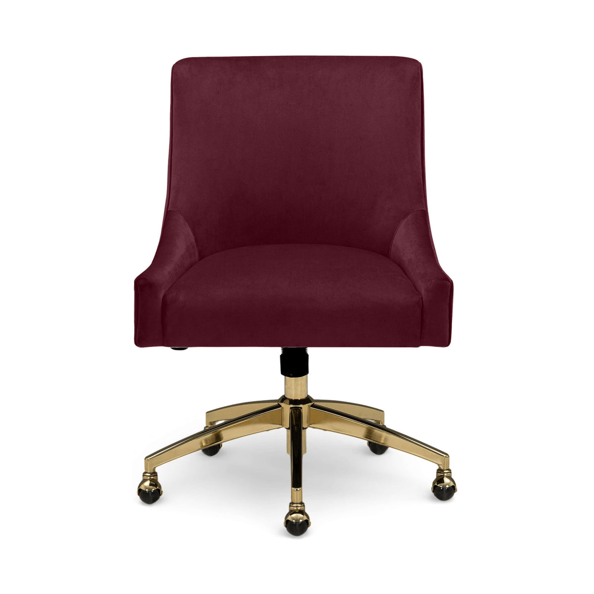 Beatrix Performance Velvet Office Swivel Chair - View 2