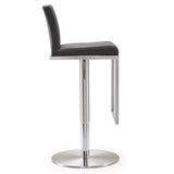 Amalfi Performance Vegan Leather Adjustable Stool - View 21