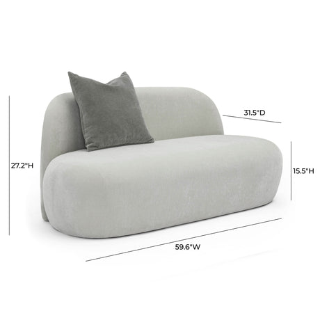 Carraway 59" Loveseat - View 12