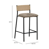 Celine Boucle Bar And Counter Stool - View 6