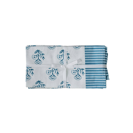 Crissy Cotton Canvas Printed Napkins - Set of 4 - View 19