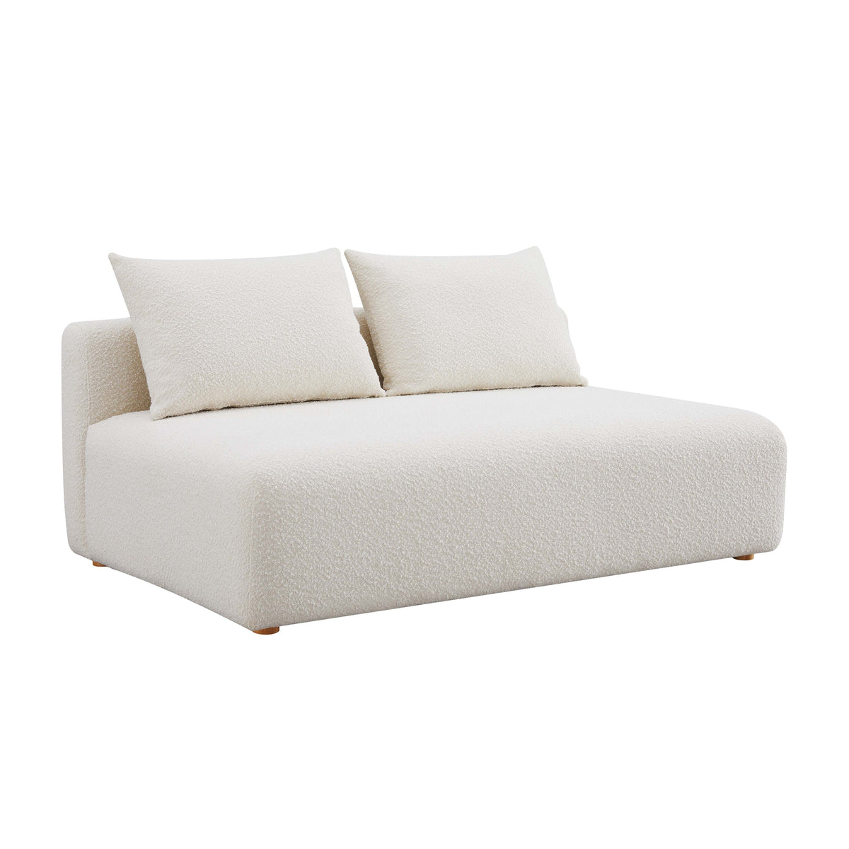 Hangover 64" Armless Loveseat - View 3