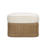 Axel Boucle Outdoor Ottoman - View 3