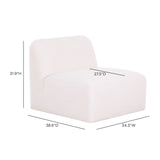 FOAK Gorge modular armless seating module connector bracket detail