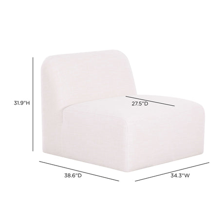 FOAK Gorge modular armless seating module connector bracket detail
