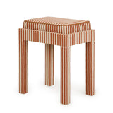 Kora Cotton Jute Contract-Grade Accent Stool - View 6