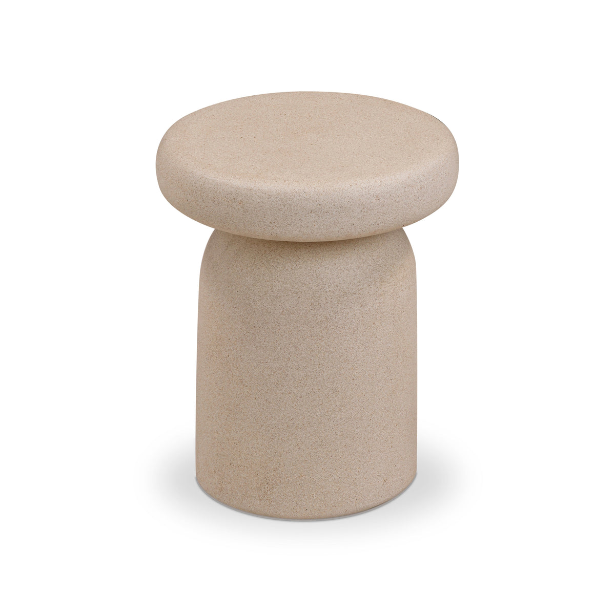 Lydia Concrete Indoor/Outdoor Side Table - View 23