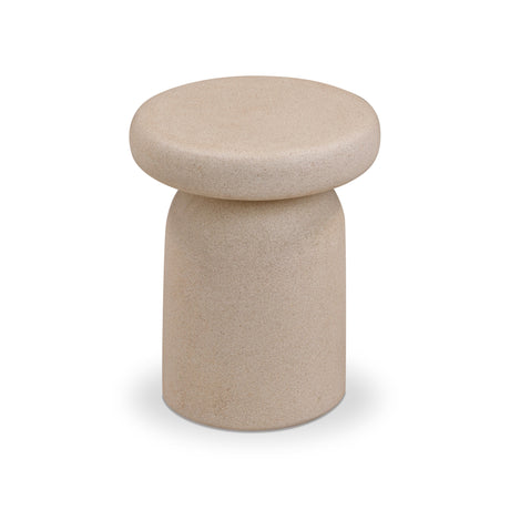 Lydia Concrete Indoor/Outdoor Side Table - View 23