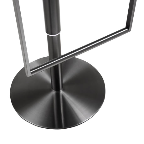 Amalfi Performance Vegan Leather Adjustable Stool - View 39