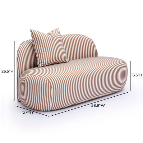 Carraway 59" Loveseat - View 18