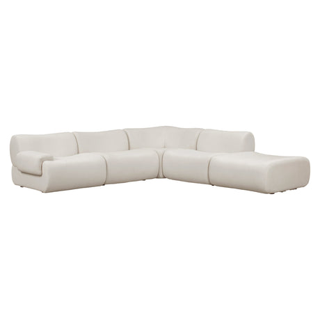 Zenith 5-Piece Contract-Grade Upcycled Fabric Modular Sectional - View 16