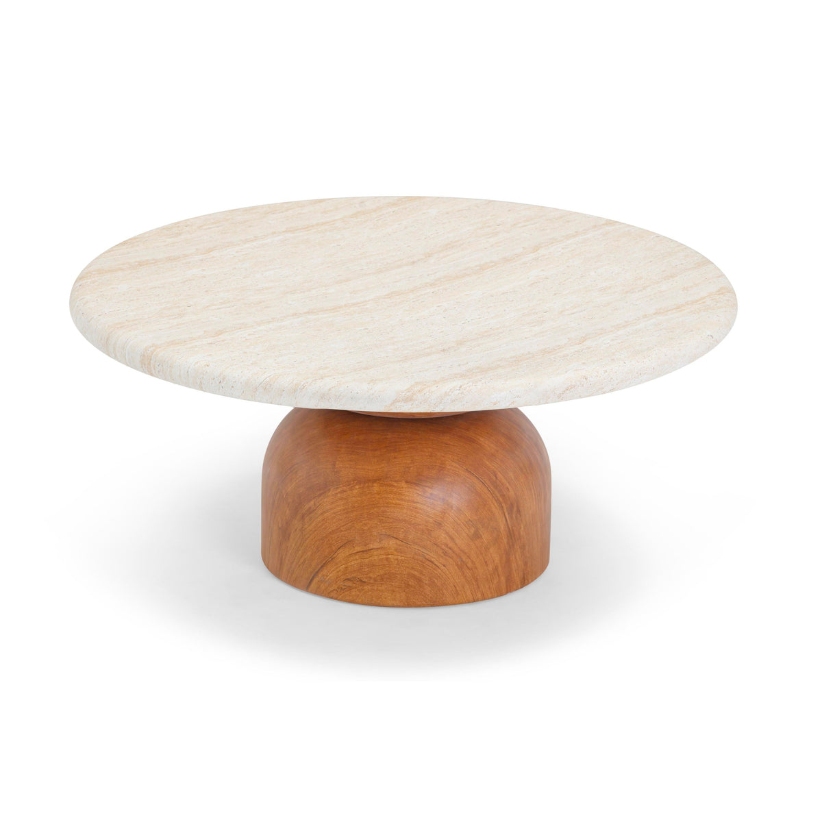 Cynthia 36" Concrete Indoor/Outdoor Coffee Table - View 3