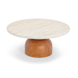 Cynthia 36" Concrete Indoor/Outdoor Coffee Table - View 3