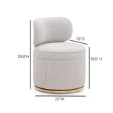 Amaya Swivel Desk Chair - View 7
