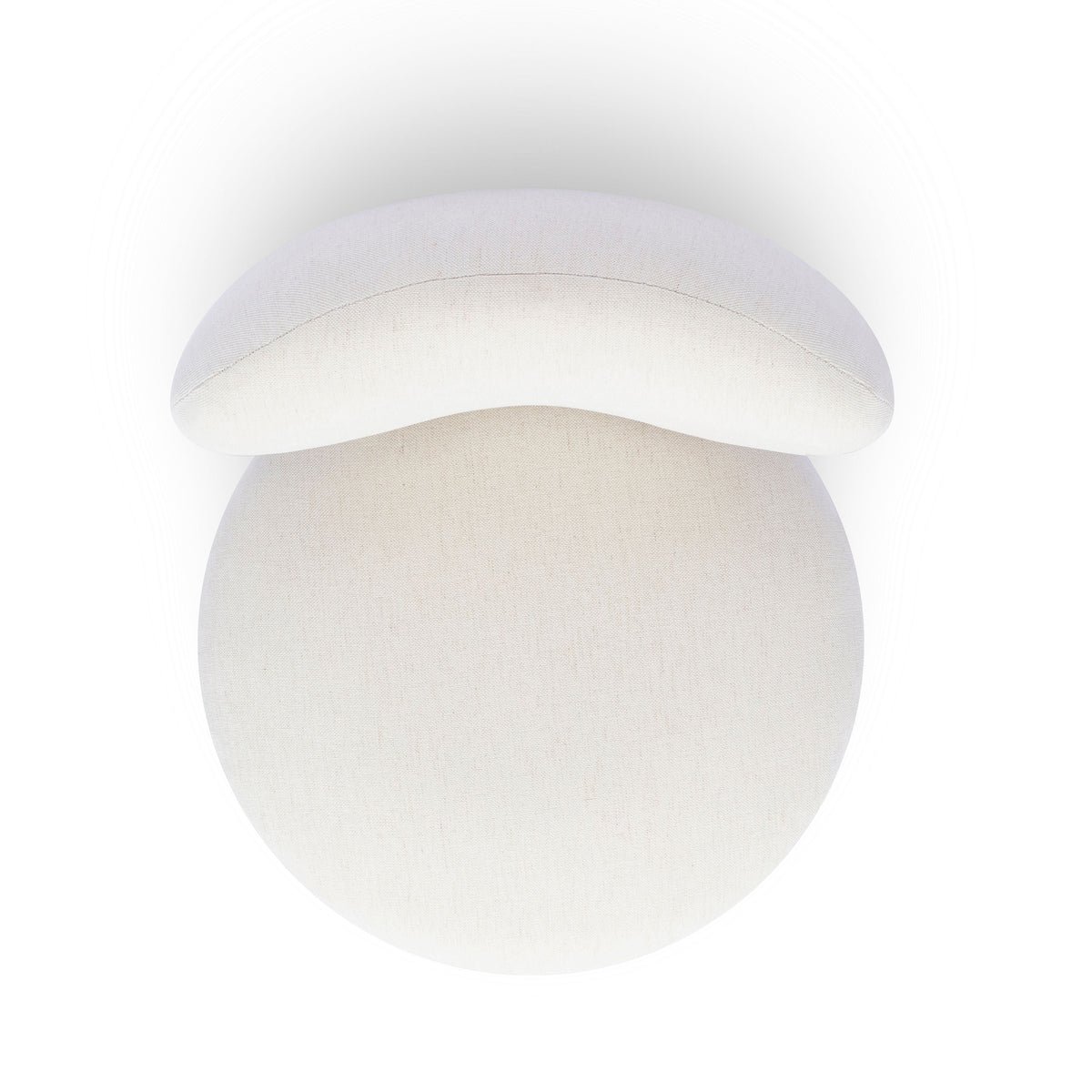 Manu Performance Fabric Side Chair fabric texture view under warm ambient lighting