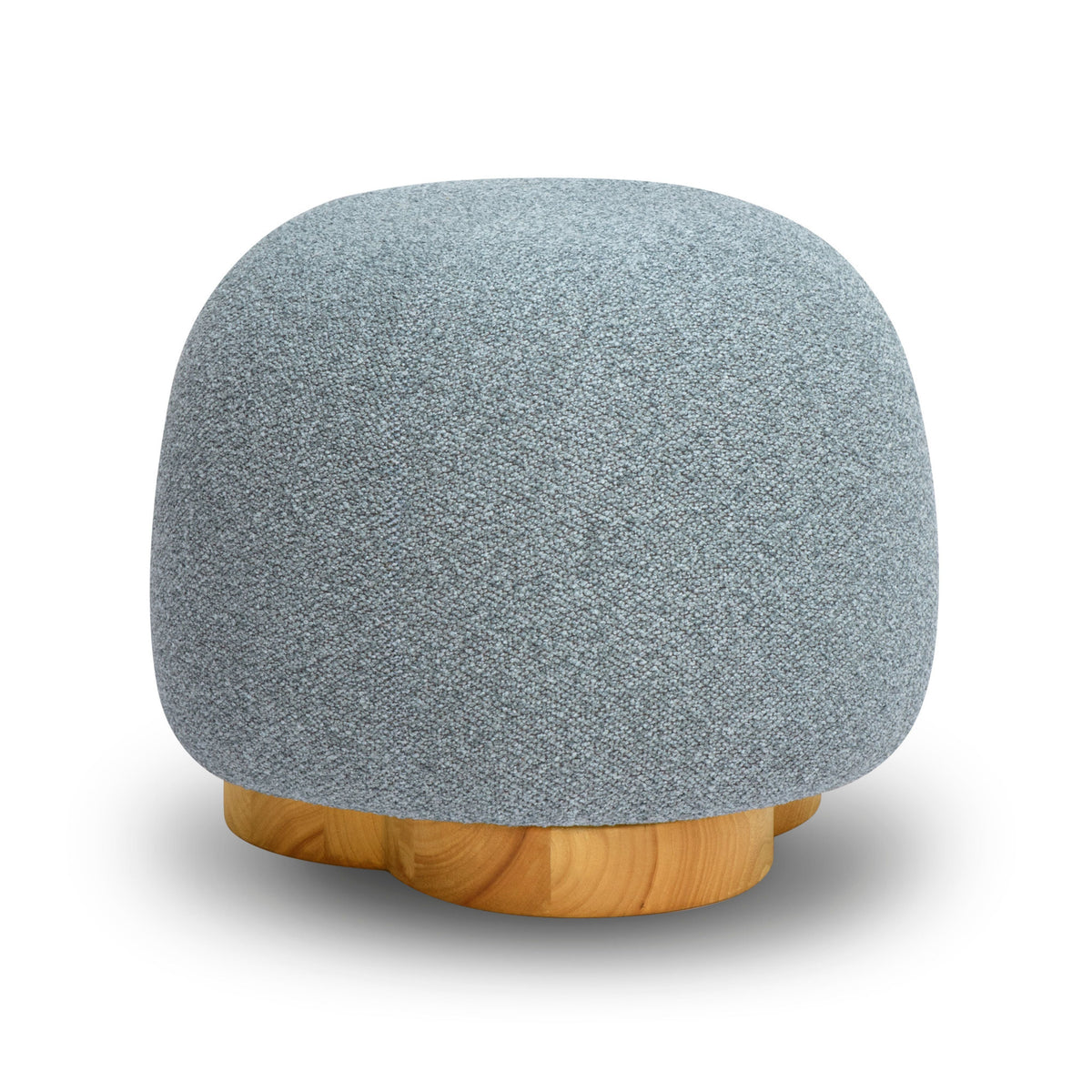 Oopa Swivel Ottoman paired with an entryway accent console