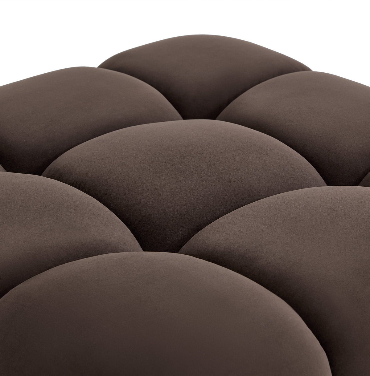 Calliope olive green corner modular seating unit front view
